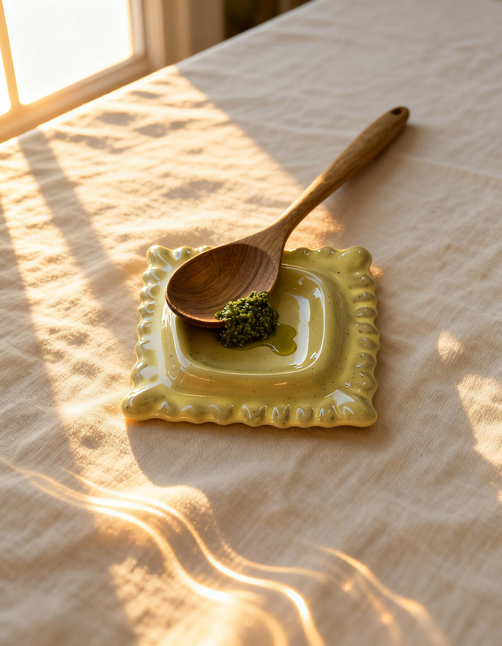 Keramik Löffelablage Ravioli